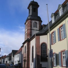 Ev. Kirchturm in Rodheim