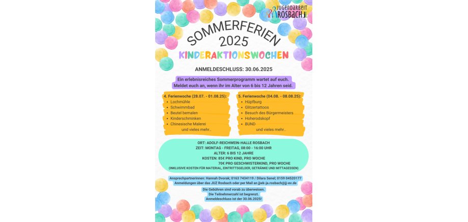 Sommerferien 25 Kinder - 1