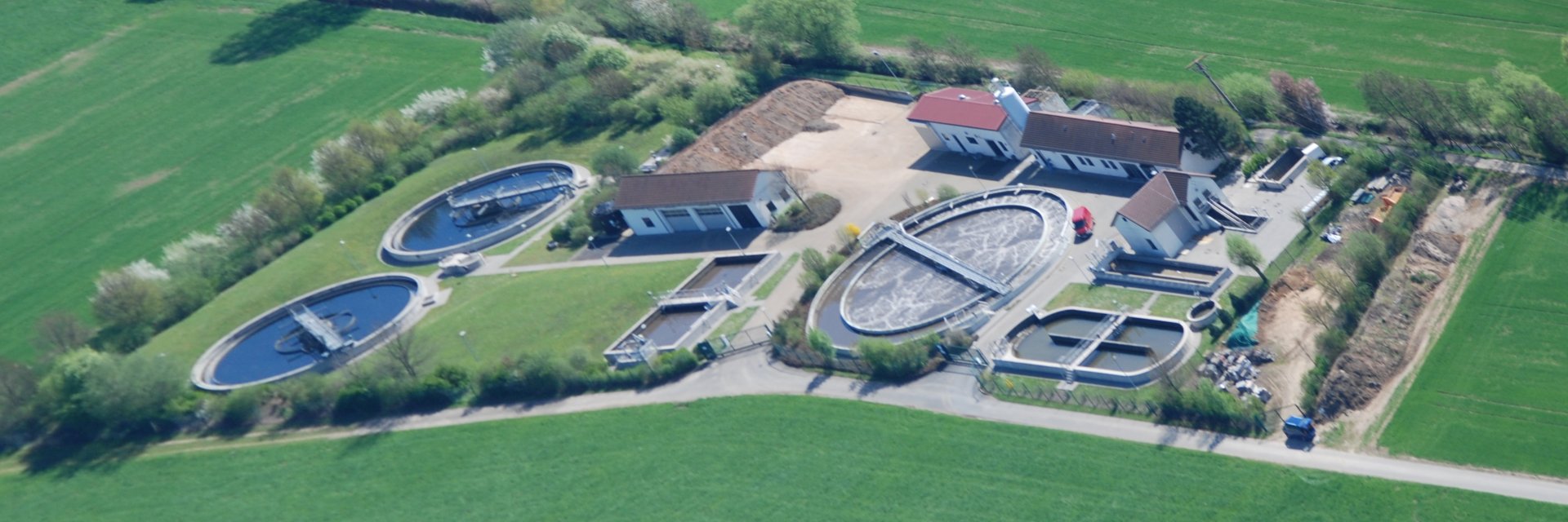 Kläranlage Stadt Rosbach vor der Höhe