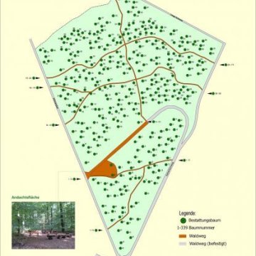 Bestattungswald Stadt Rosbach vor der Höhe