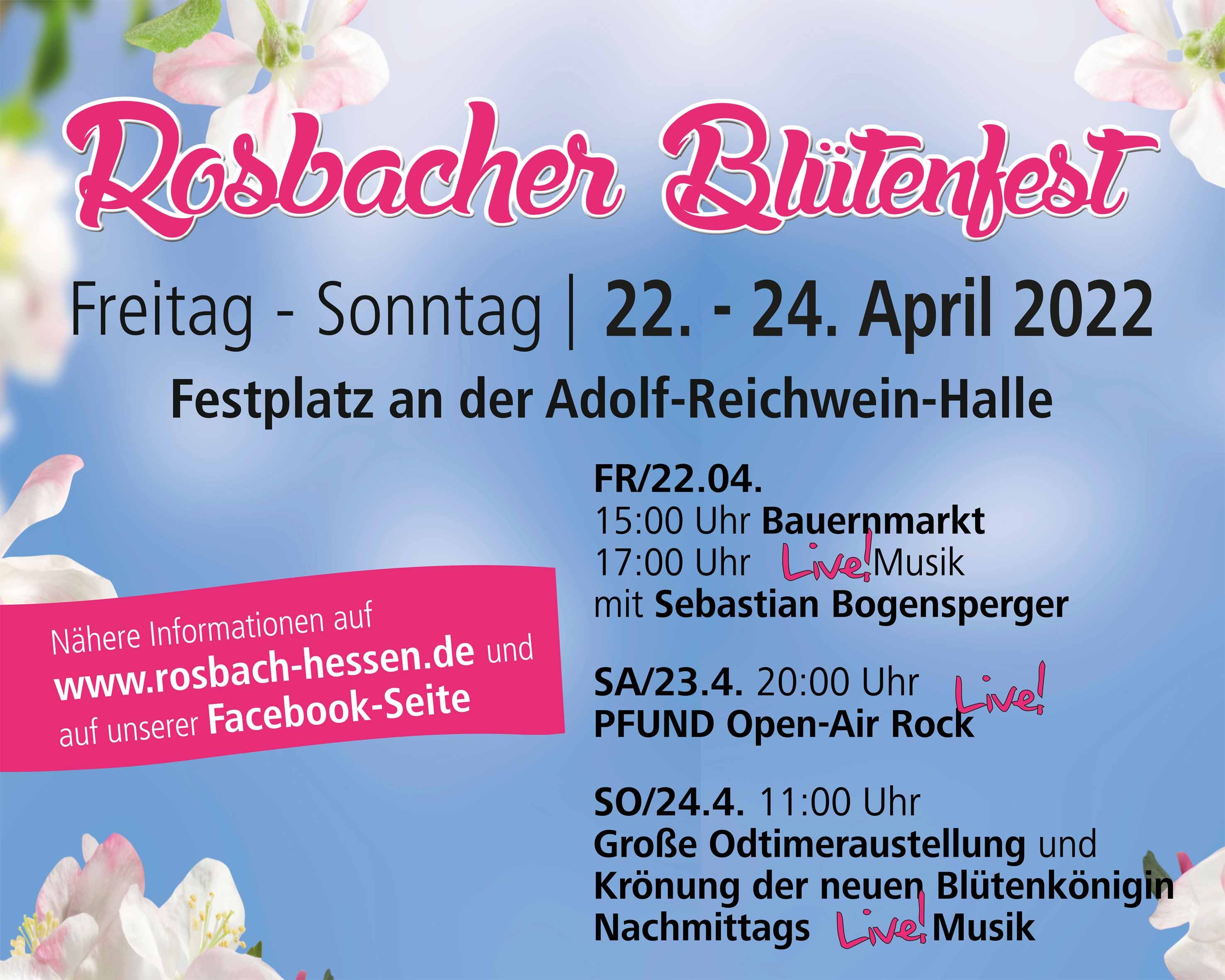 Blütenfest Stadt Rosbach vor der Höhe